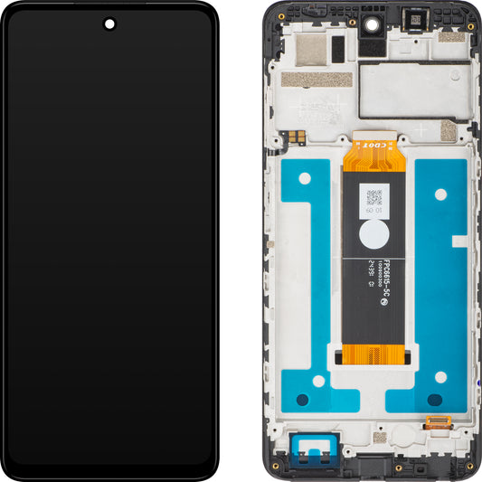 Display cu Touchscreen HMD Pulse+ / Pulse Pro / Pulse, cu Rama, Negru, Service Pack 286940623