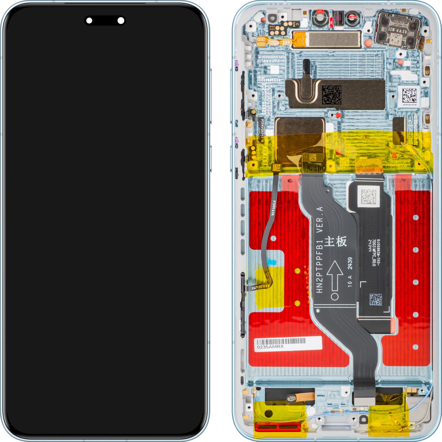 Display cu Touchscreen Honor Magic7 Pro, cu Rama, Albastru (Breeze Blue), Service Pack 0235AMRX