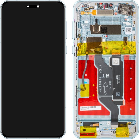 Display cu Touchscreen Honor Magic7 Pro, cu Rama, Albastru (Breeze Blue), Service Pack 0235AMRX