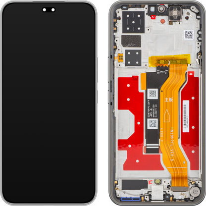 Display cu Touchscreen Honor 400 Pro, cu Rama, Gri (Lunar Grey), Service Pack 0235APLD