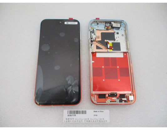 Display cu Touchscreen Huawei Pura 90s Pro Max, cu Rama, Portocaliu (Orange Ocean), Service Pack 02357TTR