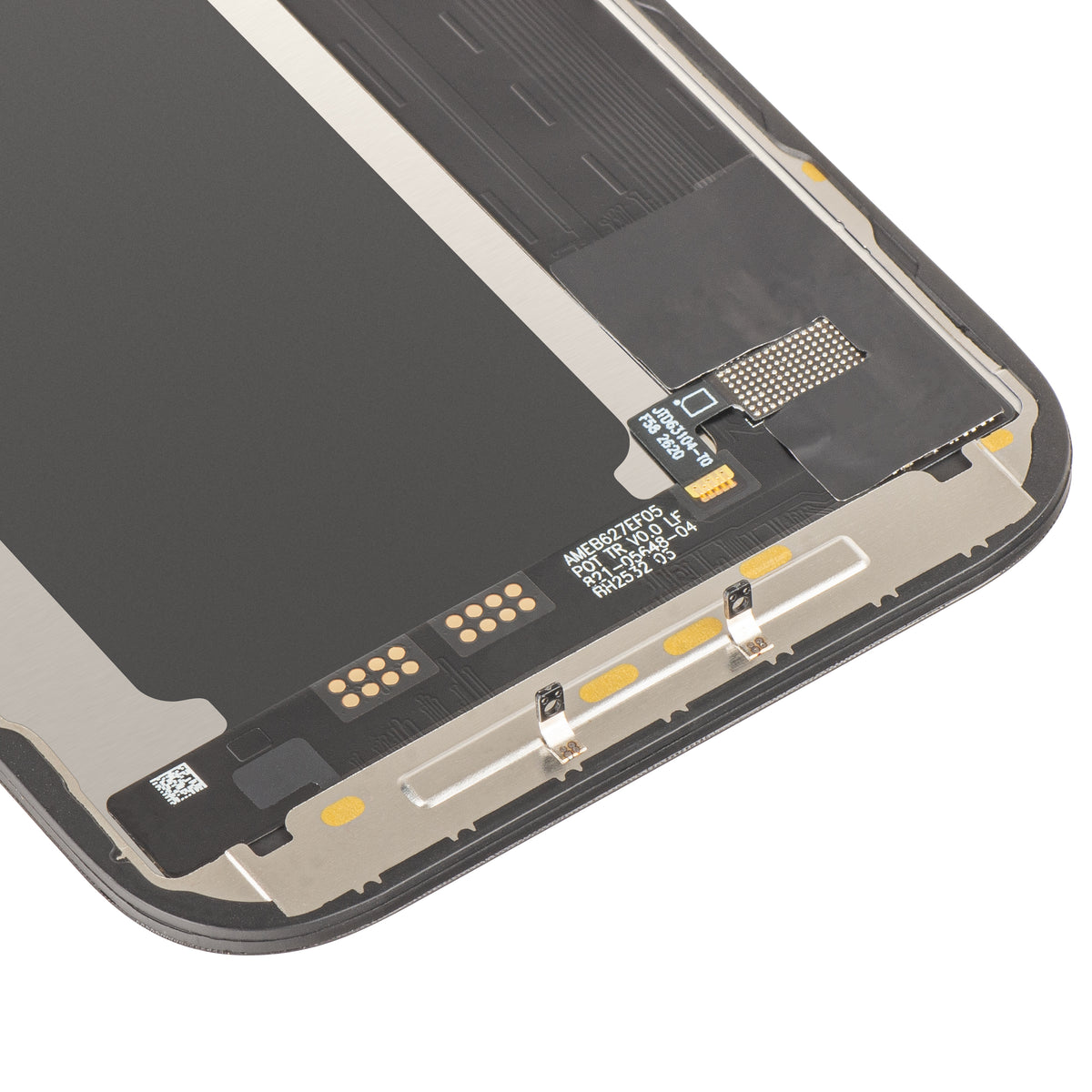 Display cu Touchscreen JK pentru Apple iPhone 17 Pro, cu Rama, Versiune LCD In-Cell IC Movable, Negru