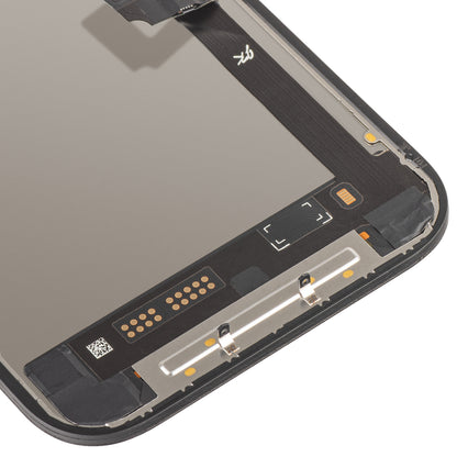 Display cu Touchscreen JK pentru Apple iPhone 17, cu Rama, Versiune LCD In-Cell IC Movable, Negru