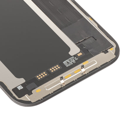 Display cu Touchscreen JK pentru Apple iPhone 17 Pro, cu Rama, Versiune LCD In-Cell IC Movable, Negru