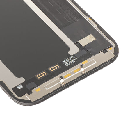 Display cu Touchscreen JK pentru Apple iPhone 17 Pro, cu Rama, Versiune LCD In-Cell IC Movable, Negru