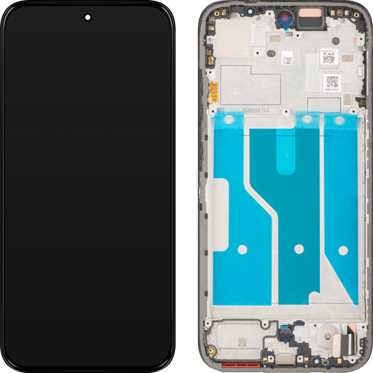Display cu Touchscreen Motorola Moto G87, cu Rama, Negru, Service Pack 5D68C32731