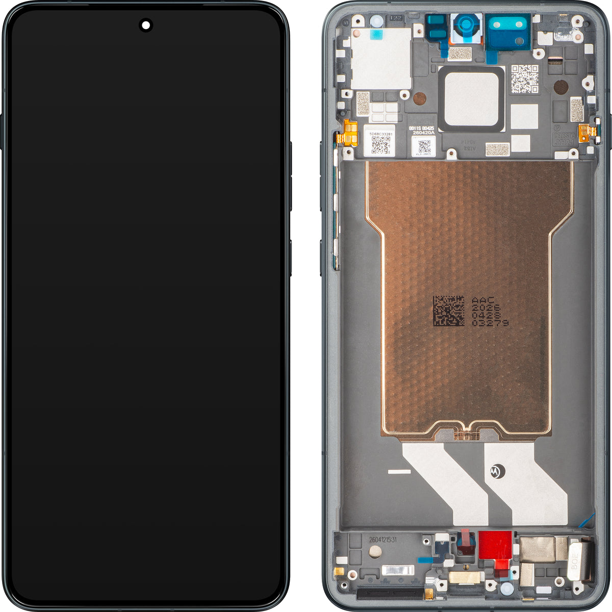 Display cu Touchscreen Motorola Edge 70 Max, cu Rama, Negru (Pantone Dark Shadow) 5D68C33281