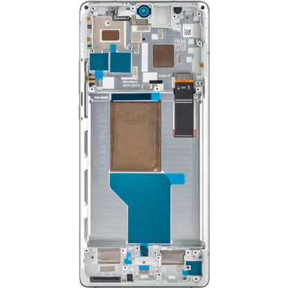 Display cu Touchscreen Motorola Edge 30 Ultra, cu Rama, Alb (Starlight White), Service Pack 5D68C21453