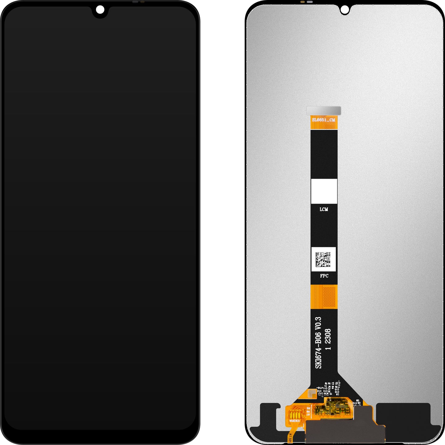 Display cu Touchscreen MP compatibil cu Realme C51 / C53 / Narzo N53 / Note 50