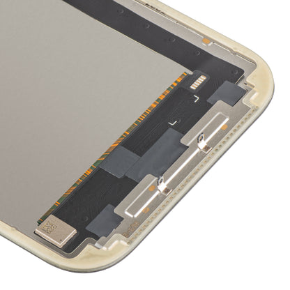Display cu Touchscreen MP compatibil cu Apple iPhone 17, cu Rama, Versiune OLED FHD IC Movable, Negru