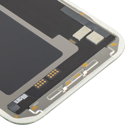 Display cu Touchscreen MP compatibil cu Apple iPhone 17 Pro Max, cu Rama, Versiune Soft OLED FHD IC Movable, Negru