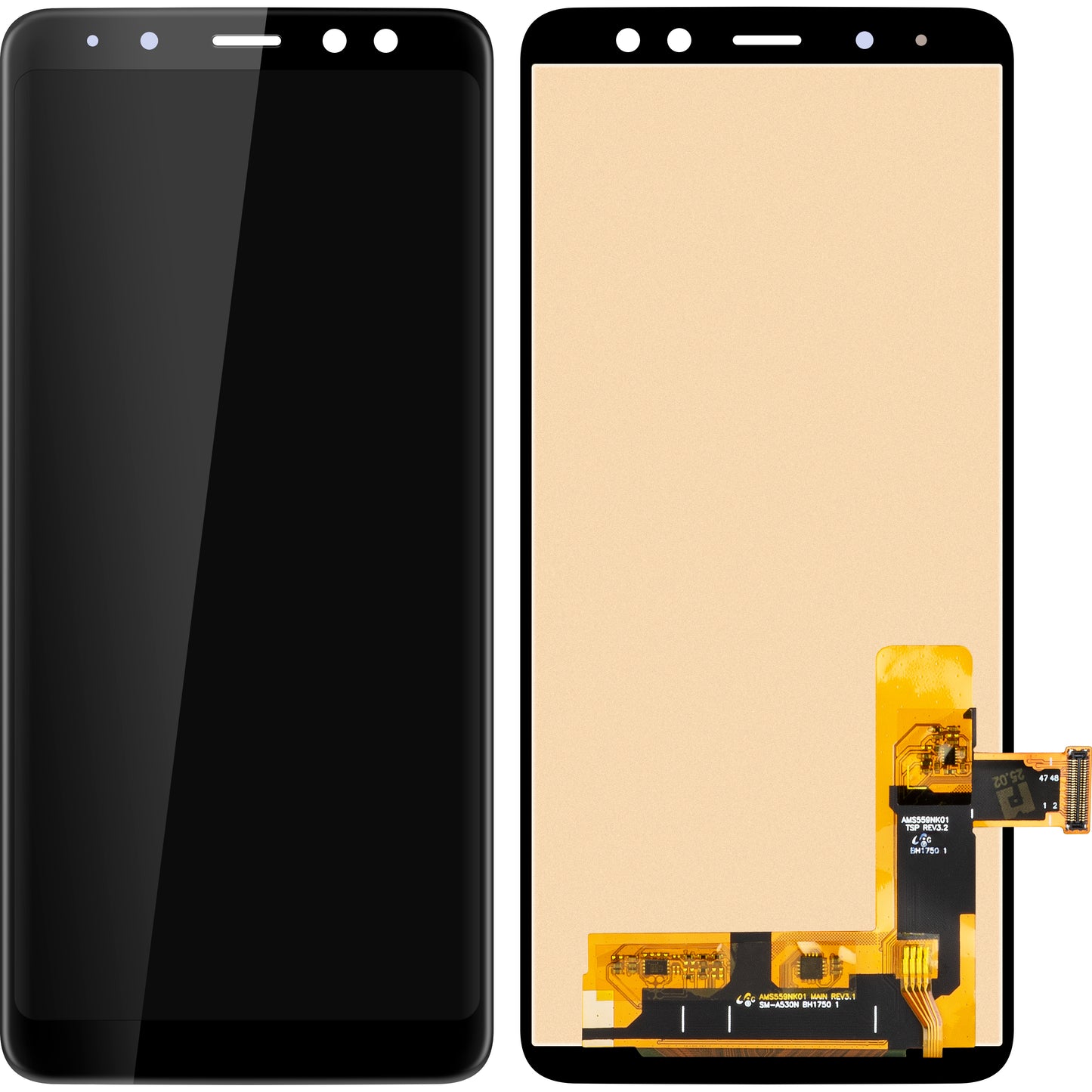Display cu Touchscreen MP compatibil cu Samsung Galaxy A8 (2018) A530