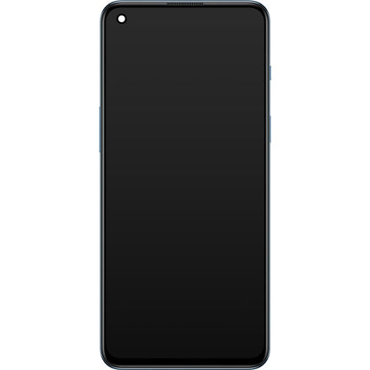 Display cu Touchscreen OnePlus Nord 2 5G, cu Rama, Albastru (Blue Haze), Service Pack 4907924