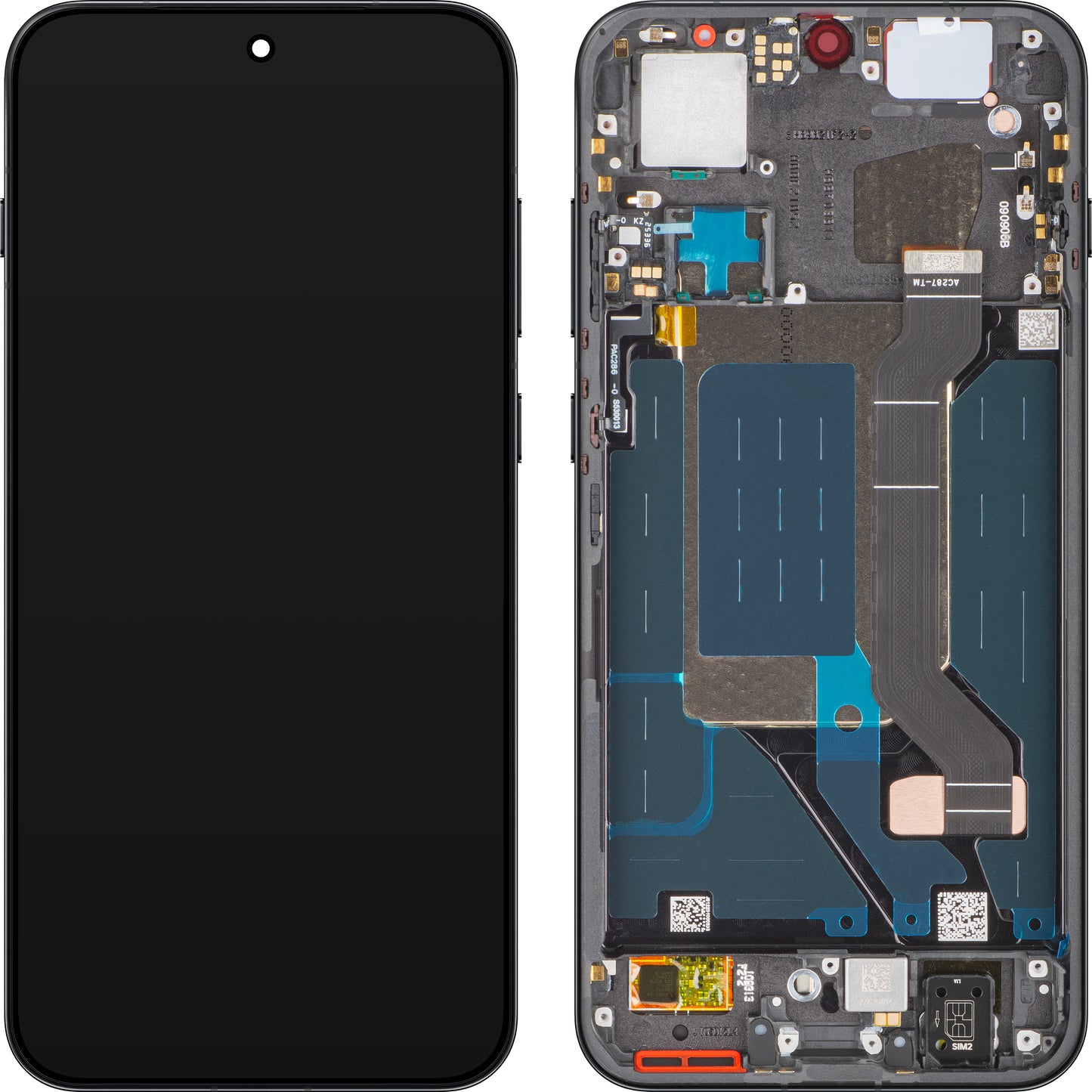 Display cu Touchscreen Oppo Find X9, cu Rama, Negru (Space Black), Service Pack 621029000714