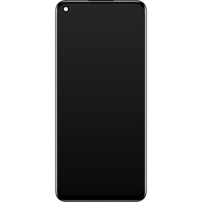 Display cu Touchscreen Oppo A96, cu Rama, Negru, Service Pack 4130058