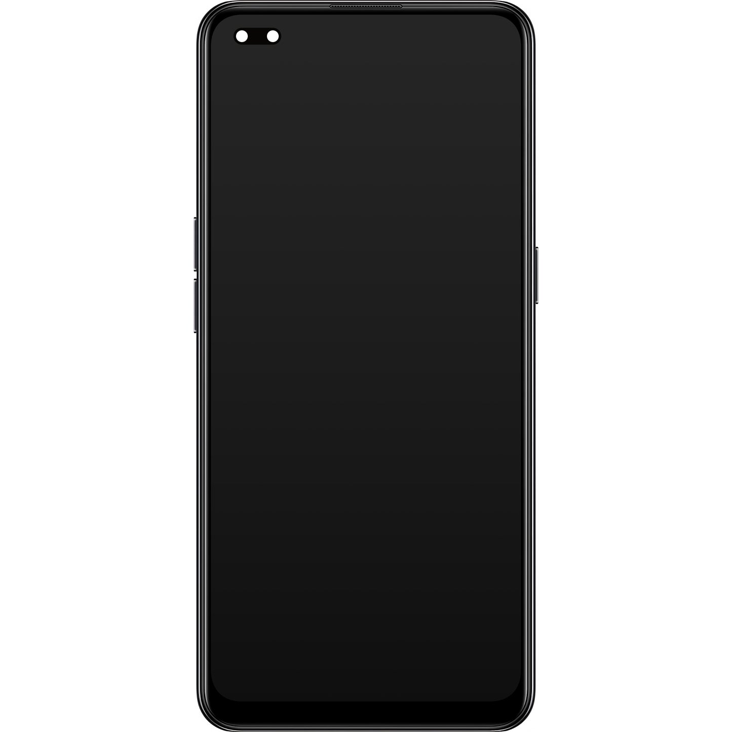 Display cu Touchscreen Oppo Reno4 5G, cu Rama, Negru (Space Black), Service Pack 4904705