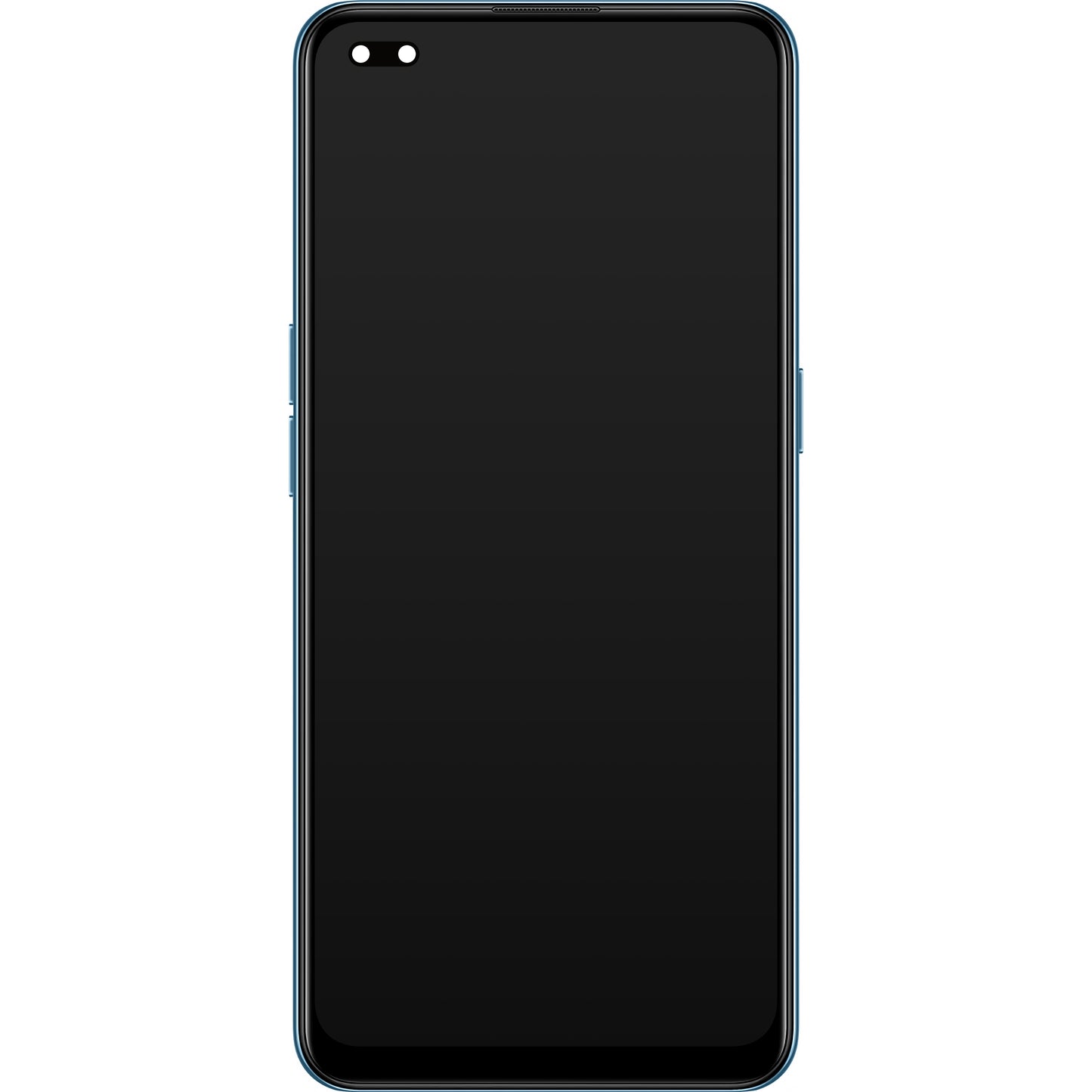 Display cu Touchscreen Oppo Reno4 5G, cu Rama, Albastru (Galactic Blue), Service Pack 4904704