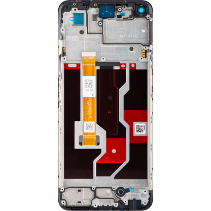 Display cu Touchscreen Oppo A96, cu Rama, Negru, Service Pack 4130058