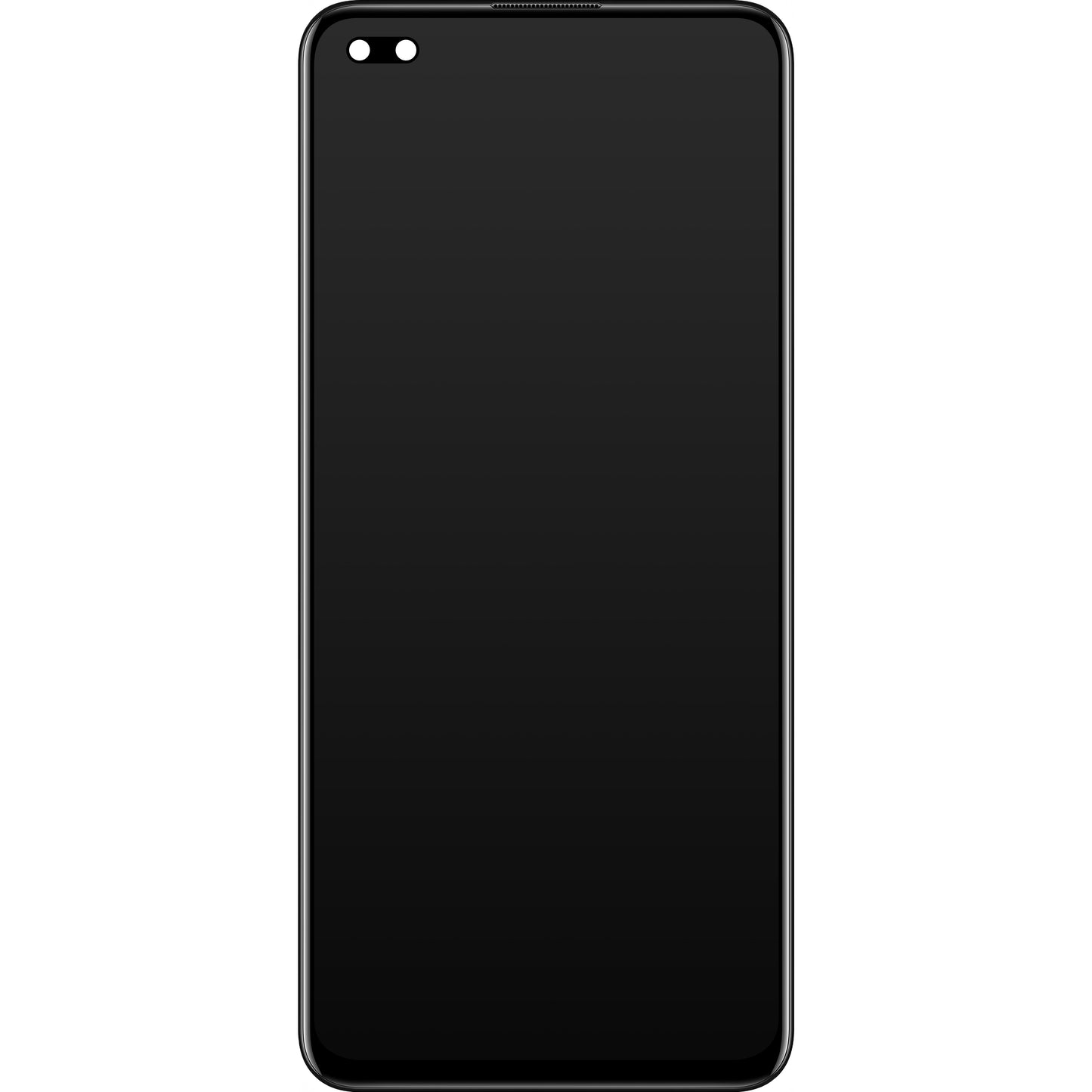 Display cu Touchscreen Oppo Reno4 Lite, cu Rama, Negru, Service Pack 4904988