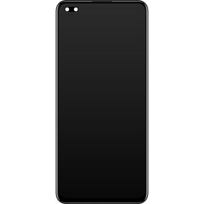 Display cu Touchscreen Oppo Reno4 Lite, cu Rama, Negru, Service Pack 4904988