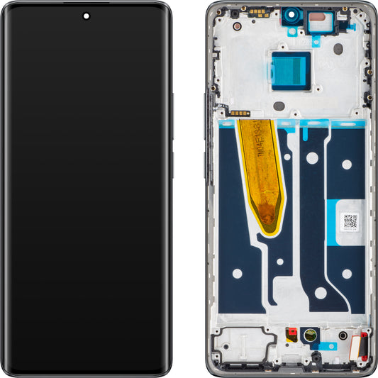 Display cu Touchscreen Realme 11 Pro+, cu Rama, Negru (Astral Black), Swap 621029000026