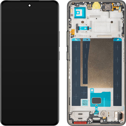 Display cu Touchscreen Realme 16 Pro+, cu Rama, Gri, Service Pack 621029000805