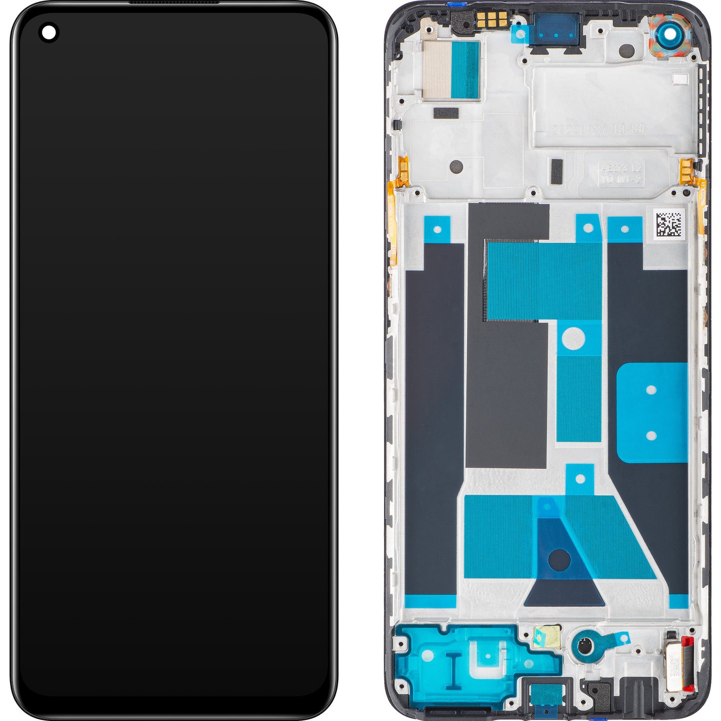 Display cu Touchscreen Realme 9, cu Rama, Negru, Swap 4130176