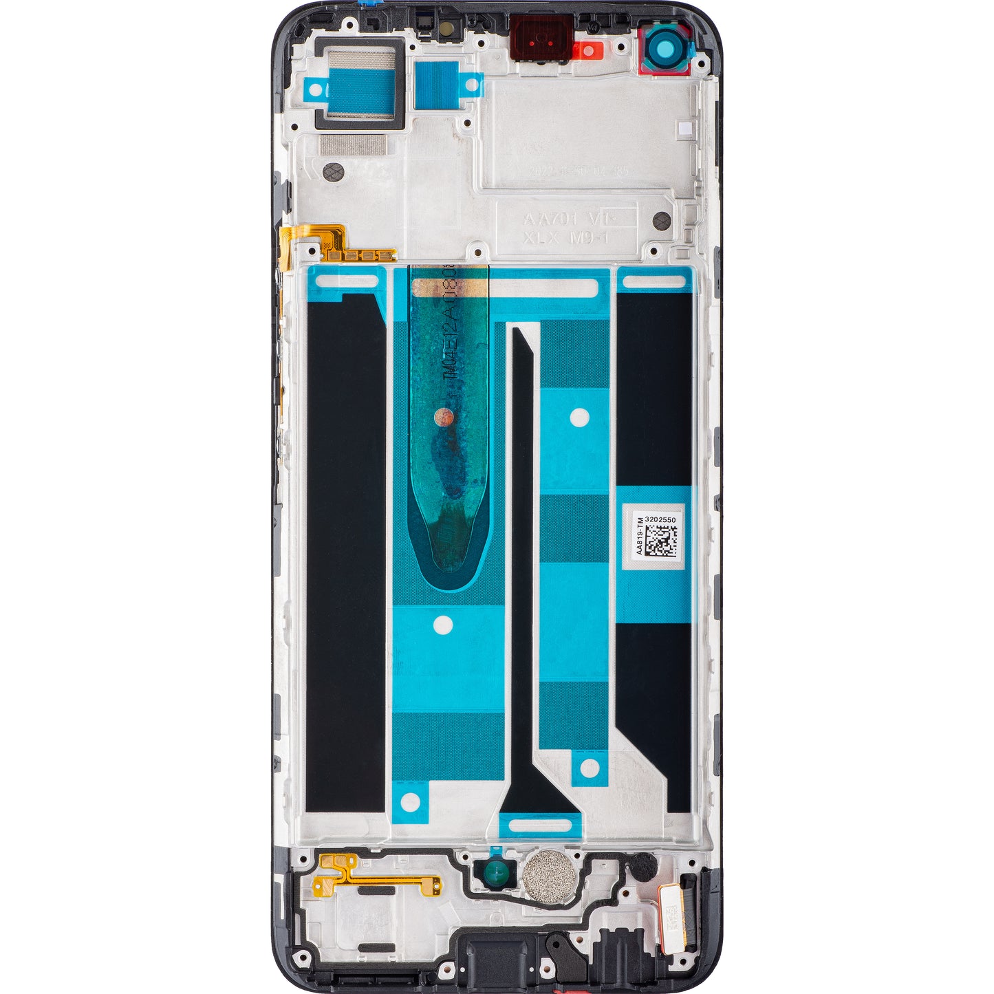 Display cu Touchscreen Realme 8, cu Rama, Negru, Swap 4906919