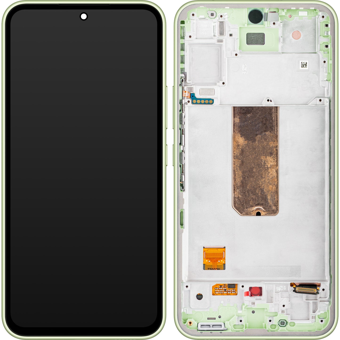 Display cu Touchscreen Samsung Galaxy A54 A546, cu Rama, Verde (Lime), Service Pack GH82-31231C