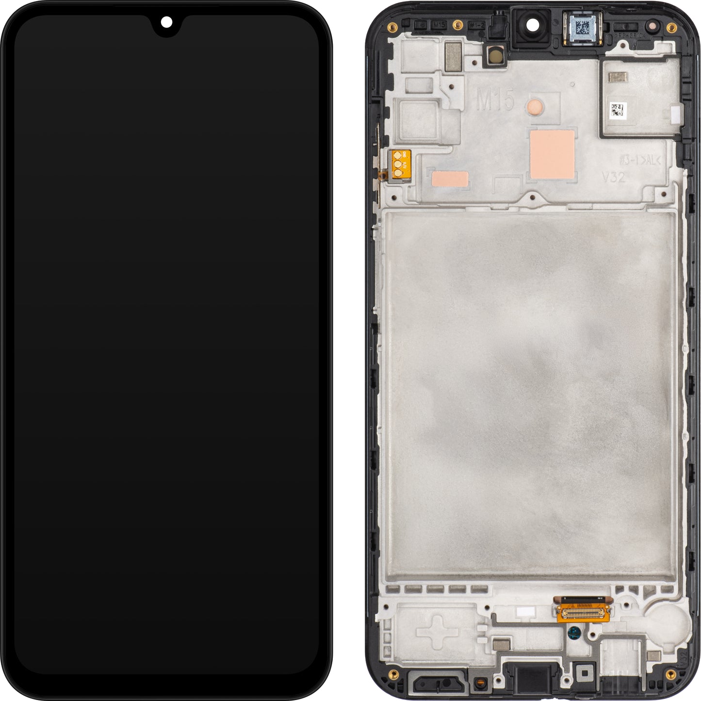 Display cu Touchscreen Samsung Galaxy M15, cu Rama, Negru (Gray), Resigilat GH82-34683A