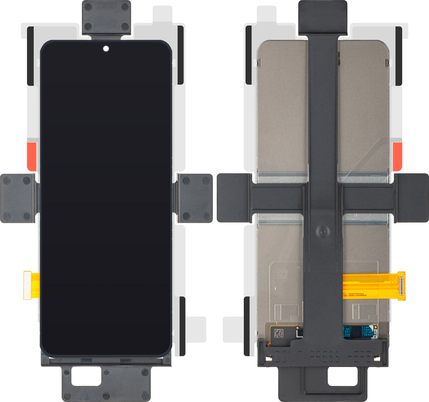 Display cu Touchscreen Samsung Galaxy Z Flip5 F731, Sub Inner, Service Pack GH82-32951A