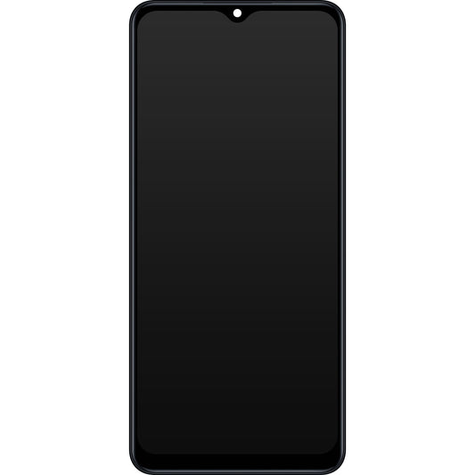 Display cu Touchscreen Samsung Galaxy M12 M127, cu Rama, Negru, Swap GH82-25042A