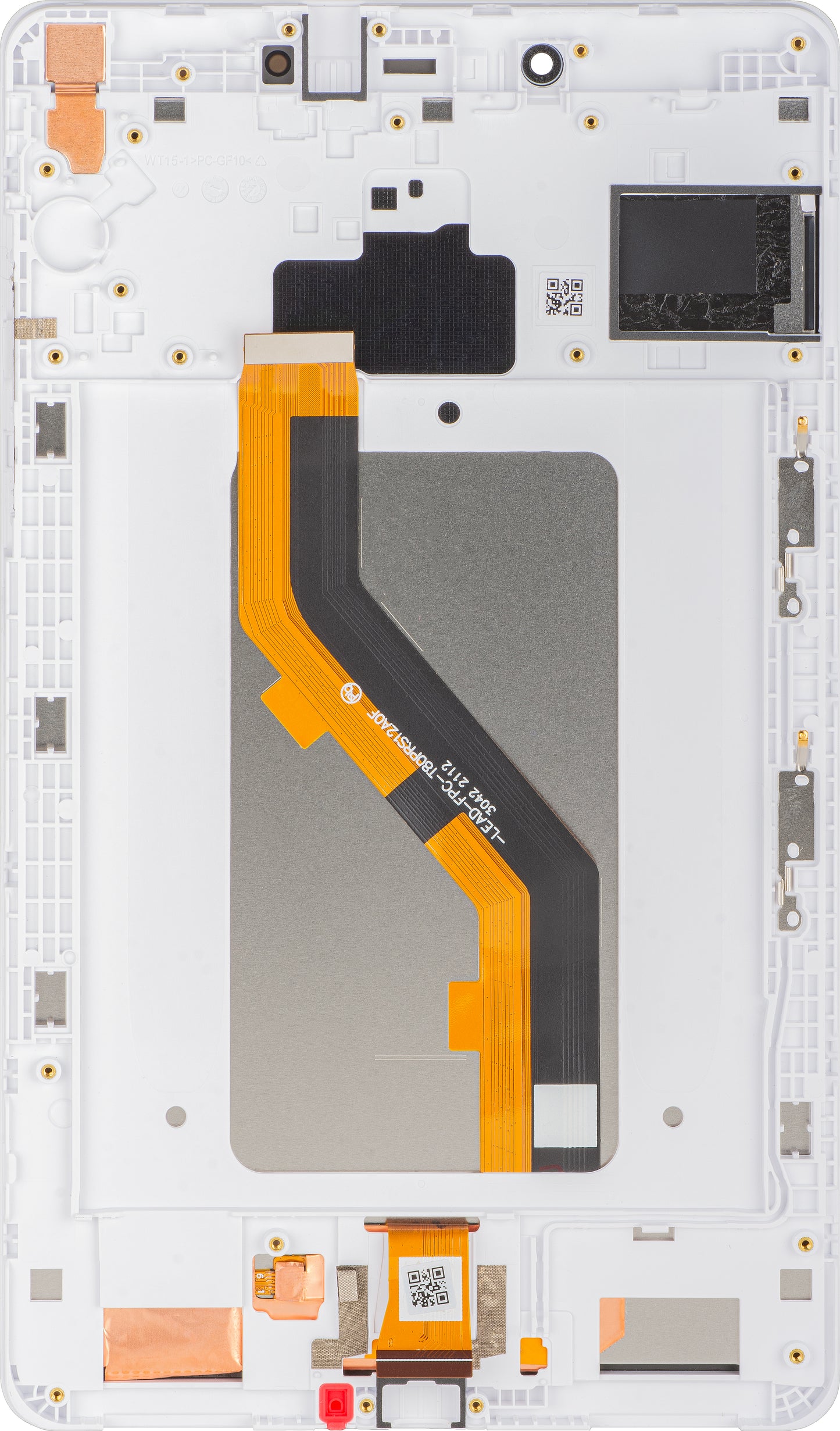 Display - Touchscreen Samsung Galaxy Tab A 8.0 (2019), Alb GH81-17228A