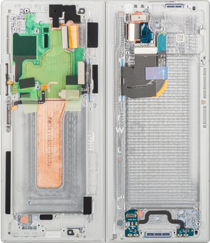 Display cu Touchscreen Samsung Galaxy Z Fold6 F956, cu Rama, Sub Inner, Alb, Service Pack GH82-35042E