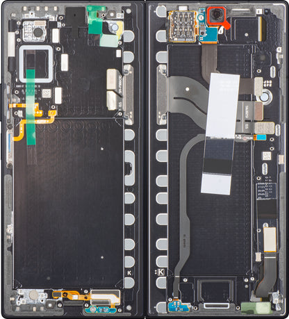 Display cu Touchscreen Samsung Galaxy Z Fold7 F966, cu Rama, Sub Inner, Negru (Jet Black), Service Pack GH82-37548C