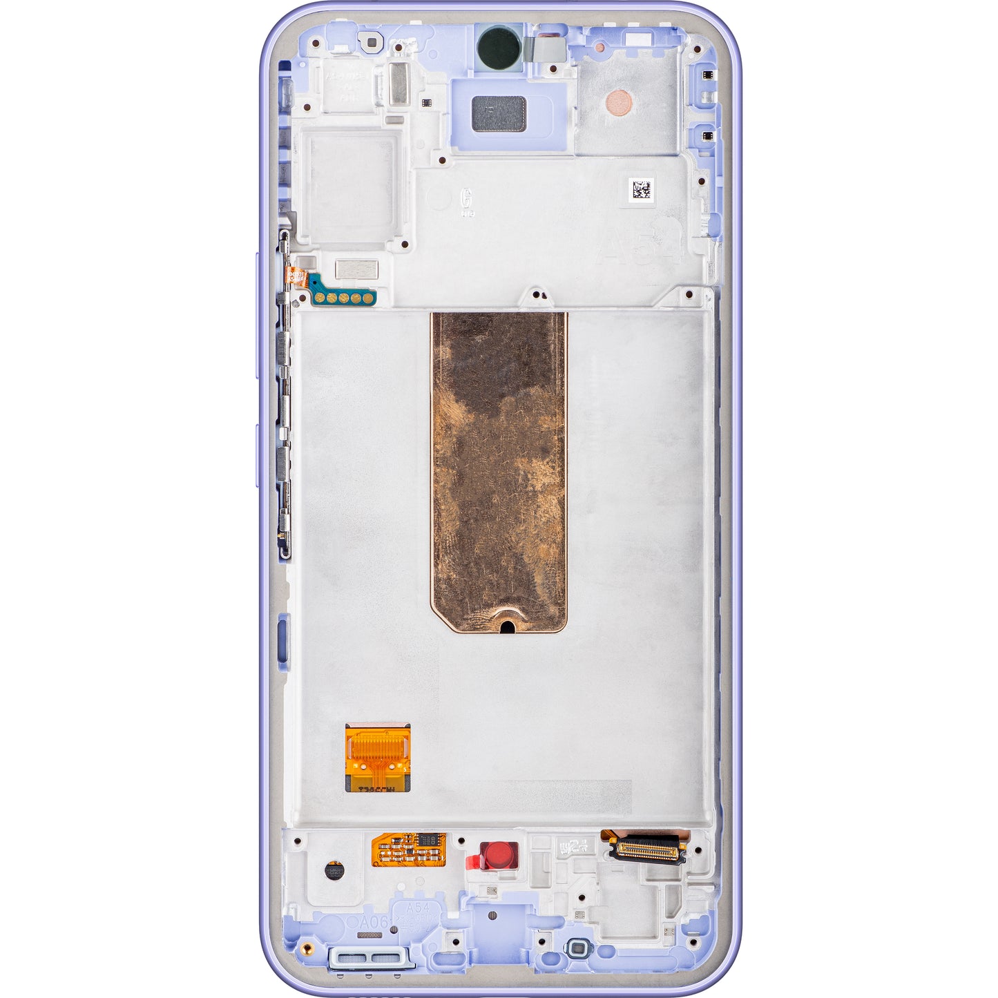 Touchscreen Display Samsung Galaxy A54 A546, with Frame, Purple, Service Pack GH82-31231D Service Pack GH82-31231D