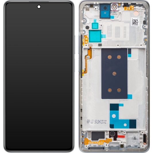Display cu Touchscreen Xiaomi 11T, cu Rama, Gri (Meteorite Gray), Swap 560004K11R00