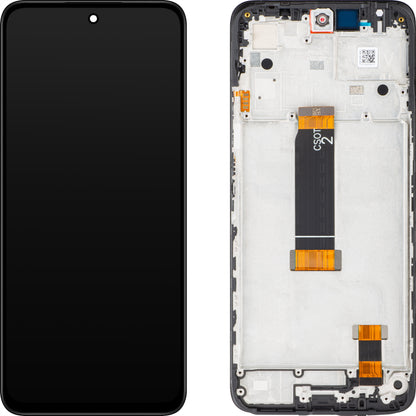 Display cu Touchscreen Xiaomi Redmi 12, cu Rama, Negru, Service Pack 560002M19A00