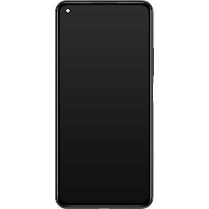 Display cu Touchscreen Xiaomi 11 Lite 5G NE, cu Rama, Negru (Truffle Black), Swap 5600030K9D00