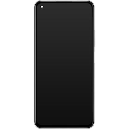 Wyświetlacz dotykowy Xiaomi 11 Lite 5G NE z ramką, śnieżnobiały, Service Pack 5600040K9D00