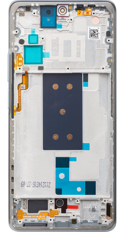 Display cu Touchscreen Xiaomi 11T, cu Rama, Gri (Meteorite Gray), Swap 560004K11R00