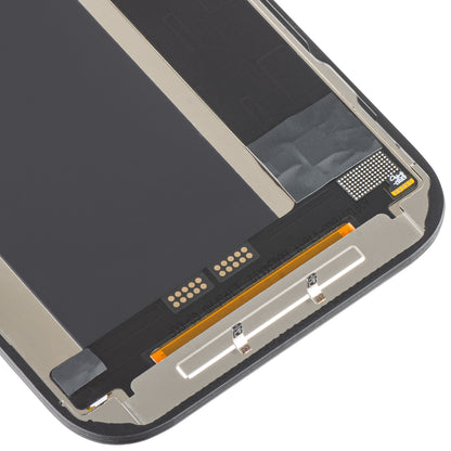 Display cu Touchscreen ZY pentru Apple iPhone 17 Pro, cu Rama, Versiune LCD In-Cell IC Movable, Negru