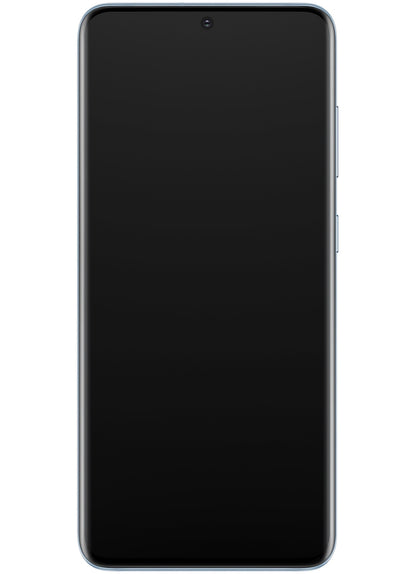 Display cu Touchscreen Samsung Galaxy S20 5G G981 / S20 G980, Cu Rama, Bleu, Service Pack GH82-22131D