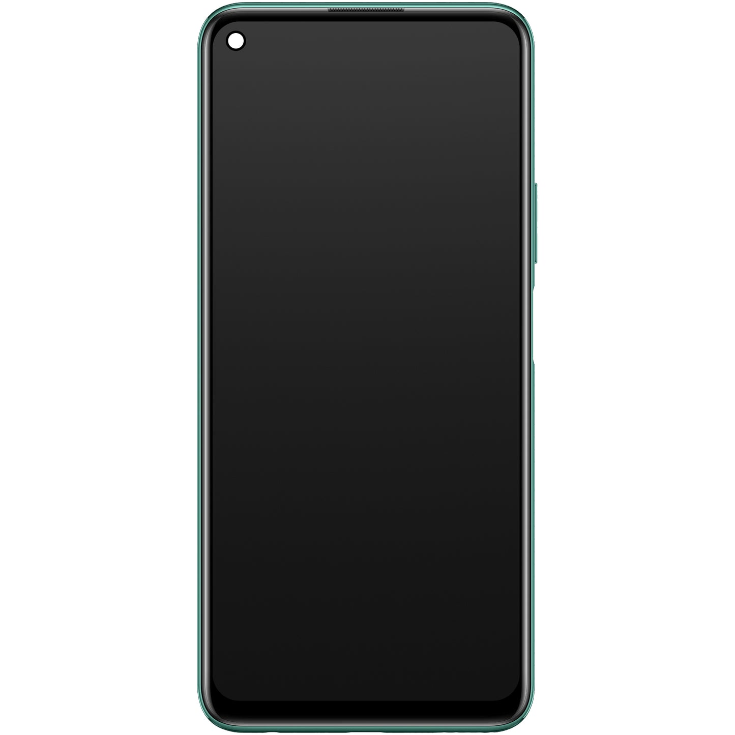 Wyświetlacz dotykowy Huawei P40 lite 5G, z ramką i baterią, Crush Green, Service Pack 02353SUP