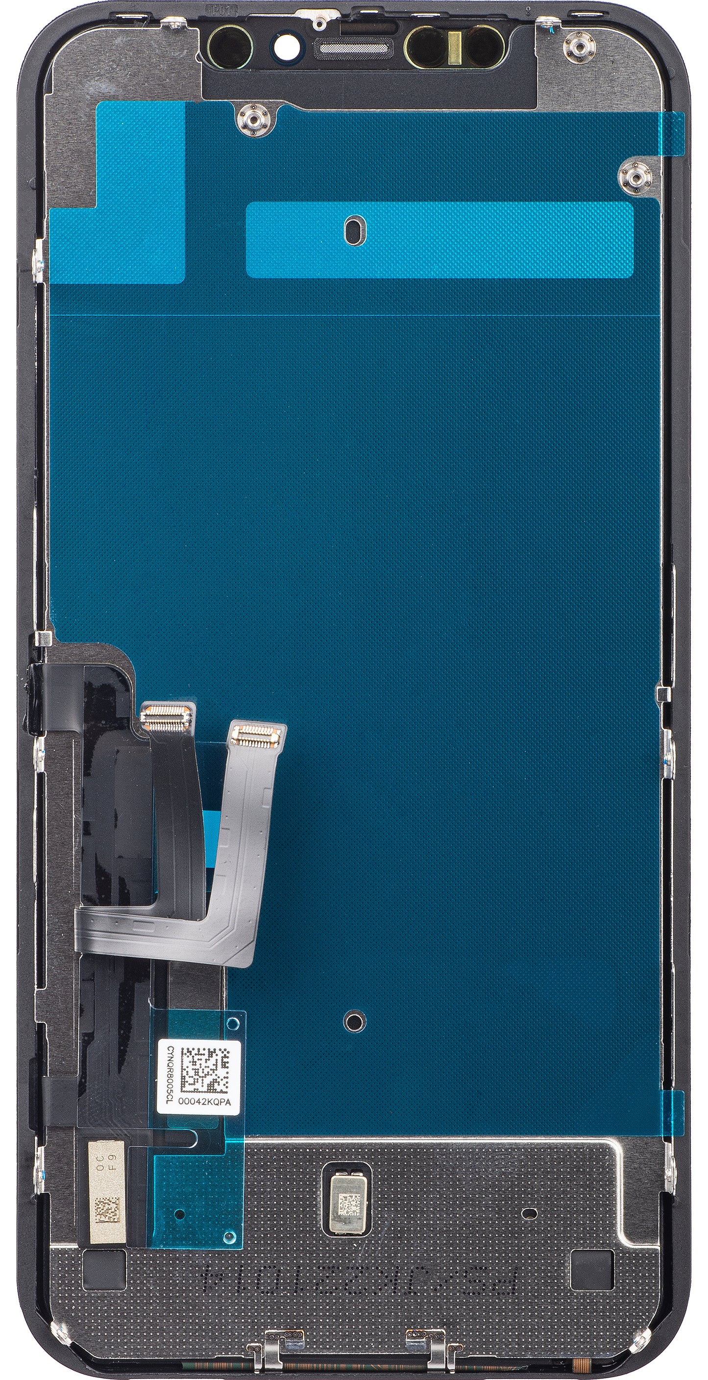 Display cu Touchscreen JK pentru Apple iPhone 11, cu Rama, Versiune LCD In-Cell IC Movable, Negru