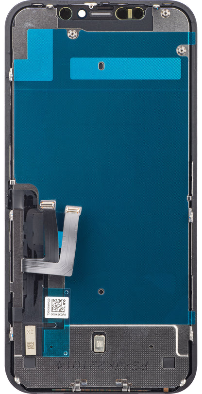 Display cu Touchscreen JK pentru Apple iPhone 11, cu Rama, Versiune LCD In-Cell IC Movable, Negru