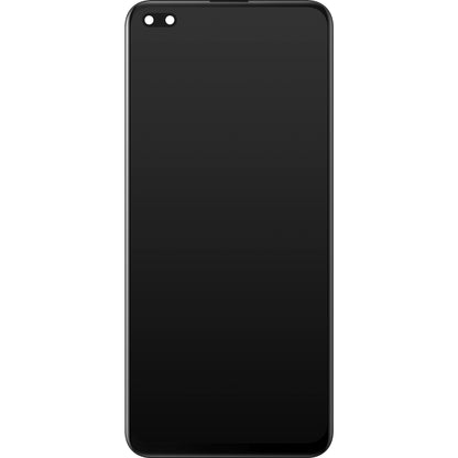 Display cu Touchscreen Oppo Reno4 Z 5G / A92s, cu Rama, Negru, Service Pack 4904261