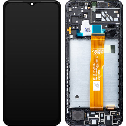 Display cu Touchscreen Samsung Galaxy A04s A047, cu Rama, Negru, Service Pack GH82-29805A