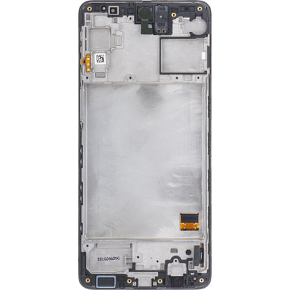 Wyświetlacz dotykowy Samsung Galaxy M31s M317, z ramką, czarny, Service Pack GH81-13736A