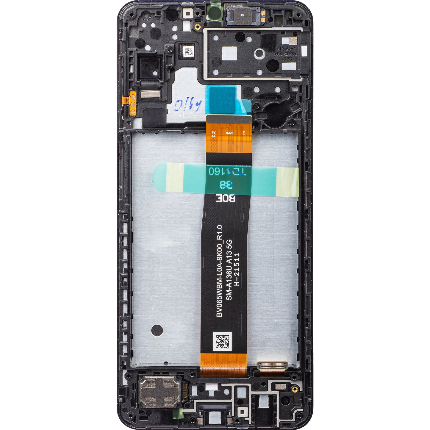 Display cu Touchscreen Samsung Galaxy A13 5G A136, cu Rama, Negru, Service Pack GH82-29077A